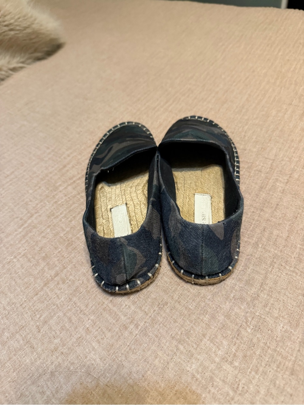 Camo Espadrille Slip-Ons by ASOS - Green & Black - Picture 5 of 6